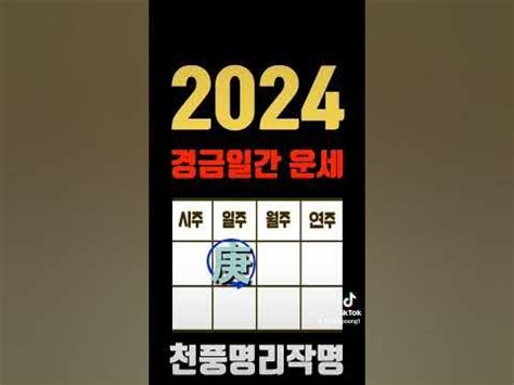 庚金 2024